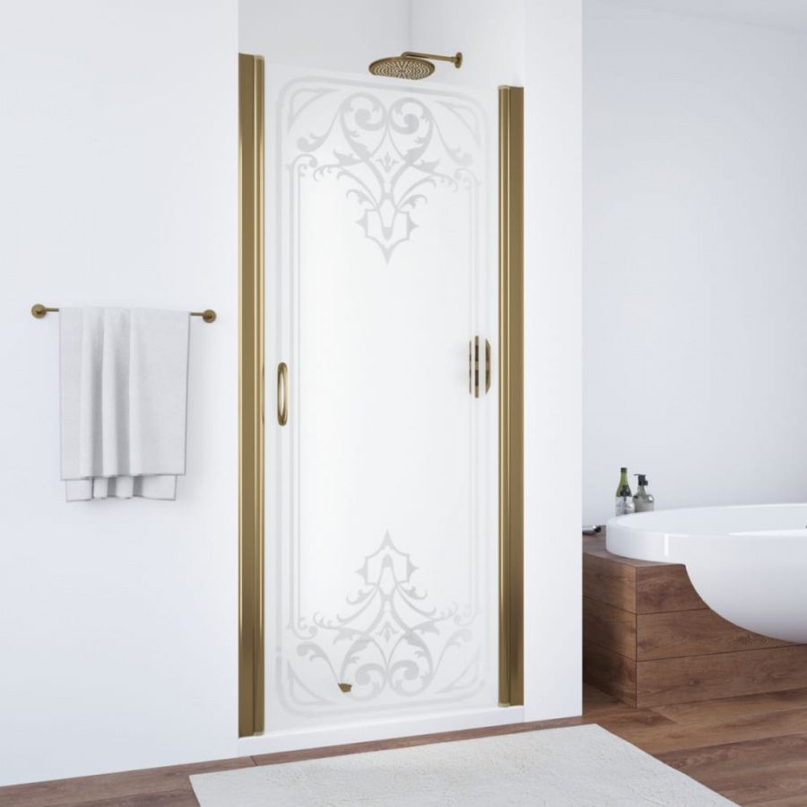 Дверь в душевой проем VEGAS-GLASS ЕР 85 05 ARTDECO D1