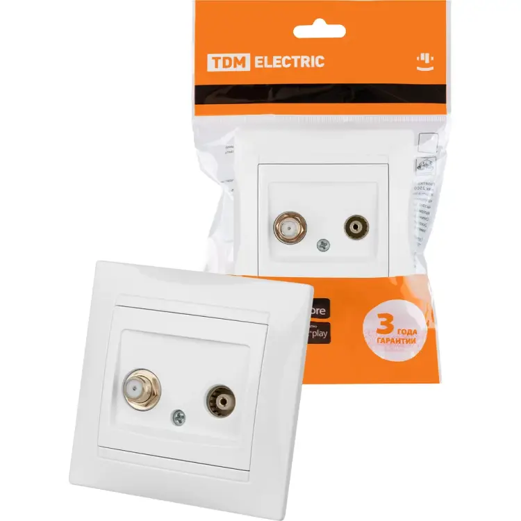 Розетка TDM ELECTRIC Лама SQ1815-0020