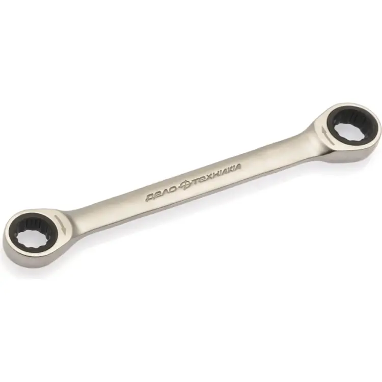 Двусторонний трещоточный ключ Дело Техники 515721