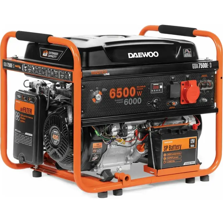 Бензиновый генератор DAEWOO GDA 7500-3 Бензиновый генератор DAEWOO GDA 7500-3