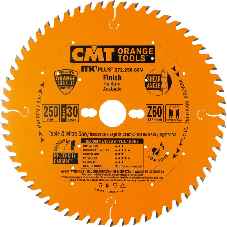 Диск (поперечно) CMT 272.250.60M Диск (поперечно) CMT 272.250.60M