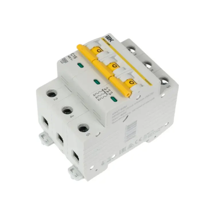 Автоматический выключатель IEK ВА47-60M MVA31-3-016-C