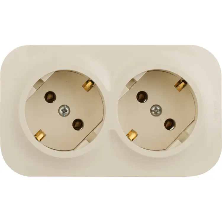 Двойная розетка Legrand Quteo 782263