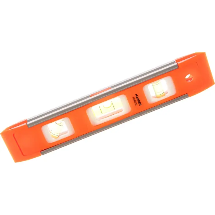 Магнитный пластиковый уровень Harden Торпедо 580521