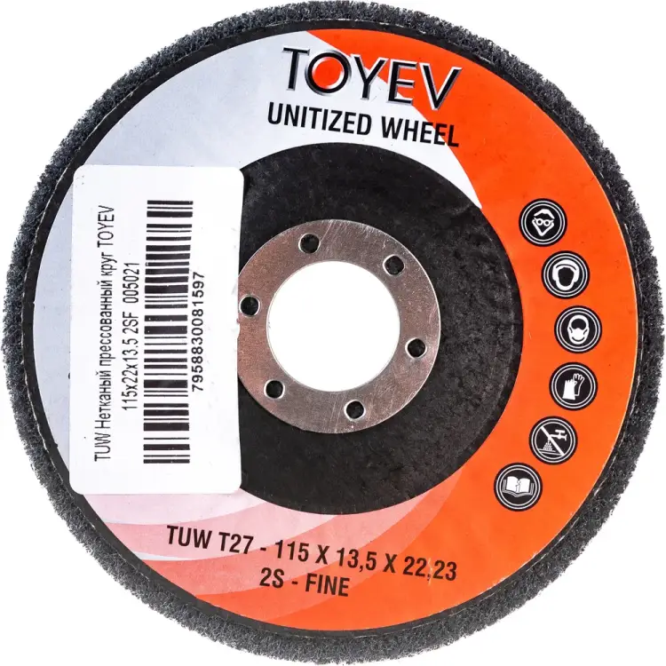 Нетканый прессованный круг Toyev TUW 005021 Нетканый прессованный круг Toyev TUW 005021