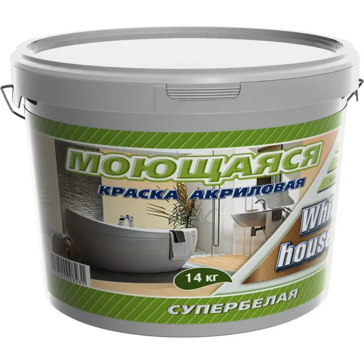 Морозоустойчивая краска для кухонь и ванн White House 14210 Морозоустойчивая краска для кухонь и ванн White House 14210