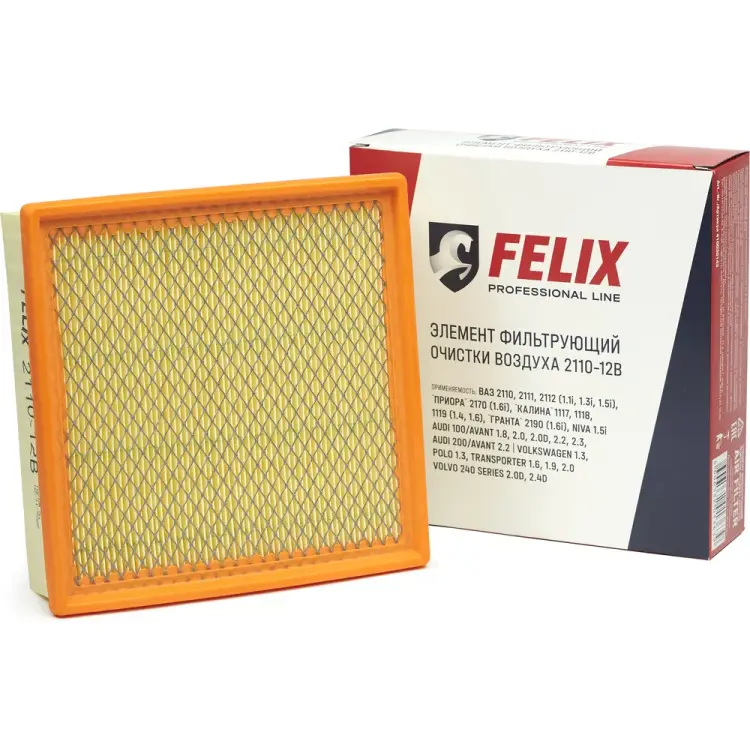 Воздушный фильтр 2110-12 FELIX 410030143 Воздушный фильтр 2110-12 FELIX 410030143
