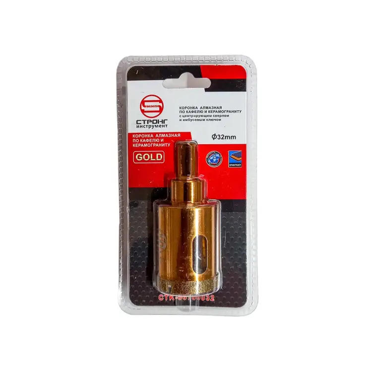 Алмазная коронка по керамике и стеклу Strong СТК-06700032