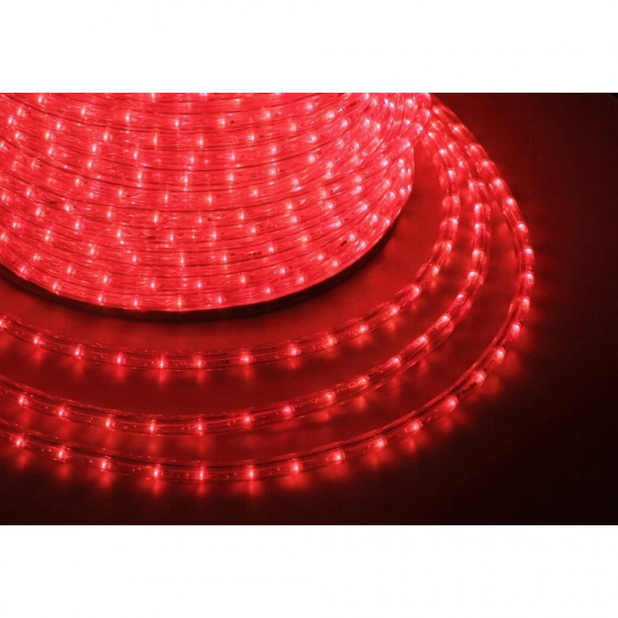 Дюралайт Neon-Night Дюралайт LED фиксинг 2W - красный d=13мм, 36LED/м, модуль 2м