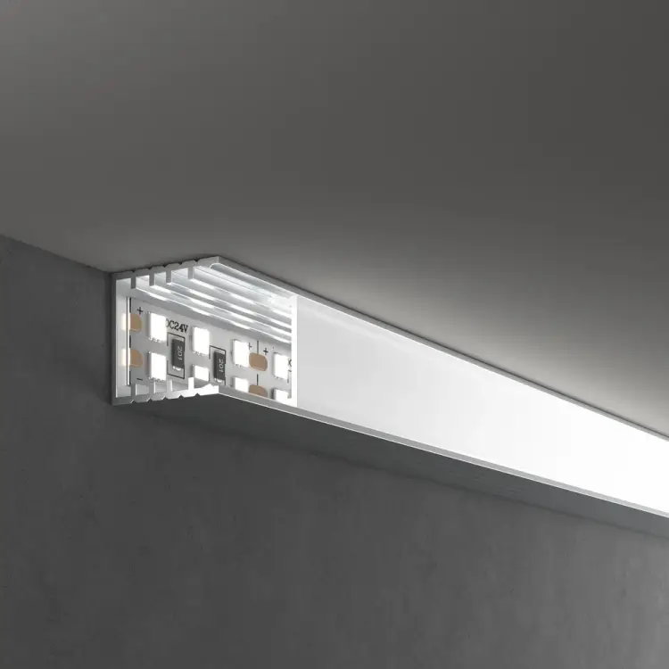 Накладной алюминиевый профиль для led ленты Elektrostandard ll-2-alp016 a061361 Накладной алюминиевый профиль для led ленты Elektrostandard ll-2-alp016 a061361