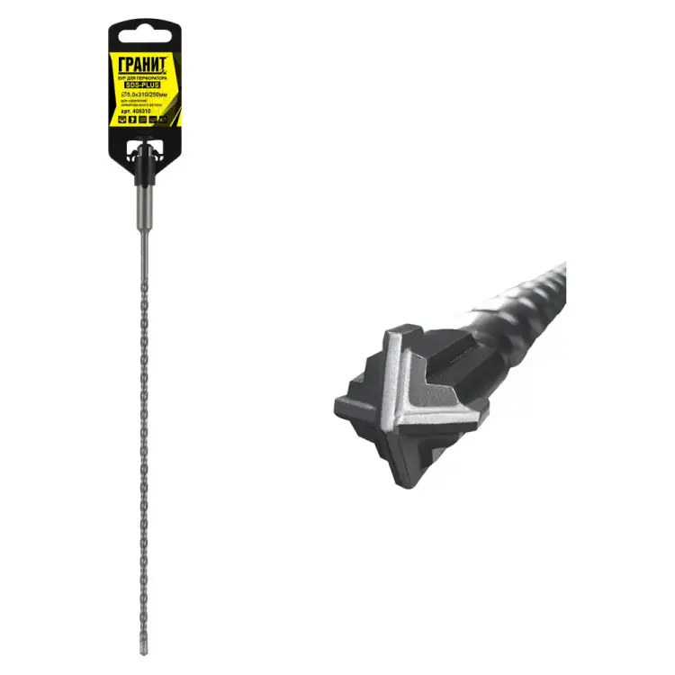 Бур sds-plus Гранит Quadro-X 405310