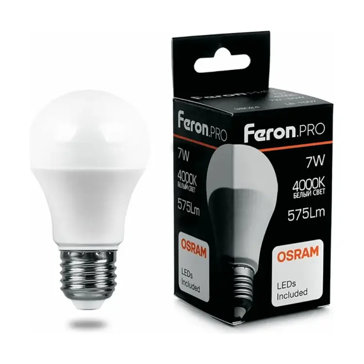 Светодиодная лампа FERON PRO LB-1007 38024 Светодиодная лампа FERON PRO LB-1007 38024