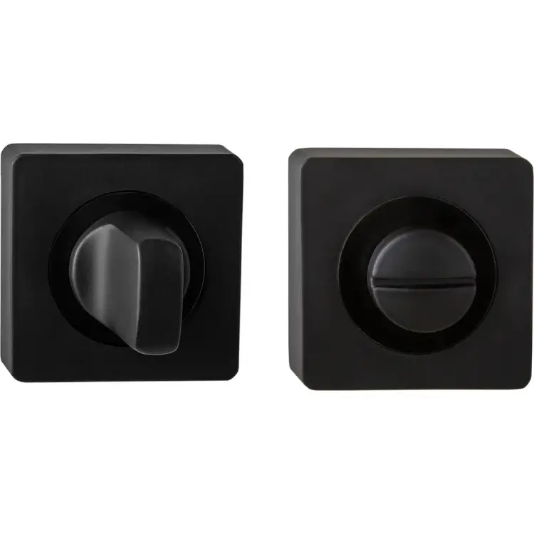 Квадратная завертка к ручкам PUERTO B2B BK AL 2 Black