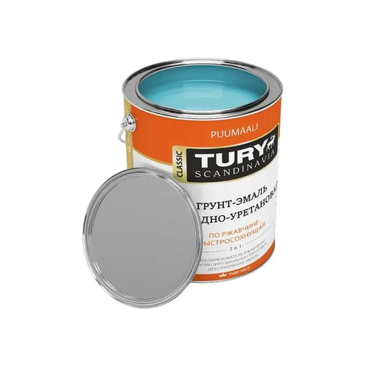 Грунт-эмаль по ржавчине TURY АУ 2005497 Грунт-эмаль по ржавчине TURY АУ 2005497
