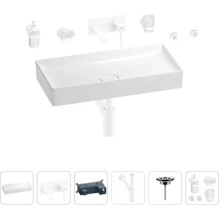 Раковина для ванной Wellsee Pure BY 201006470