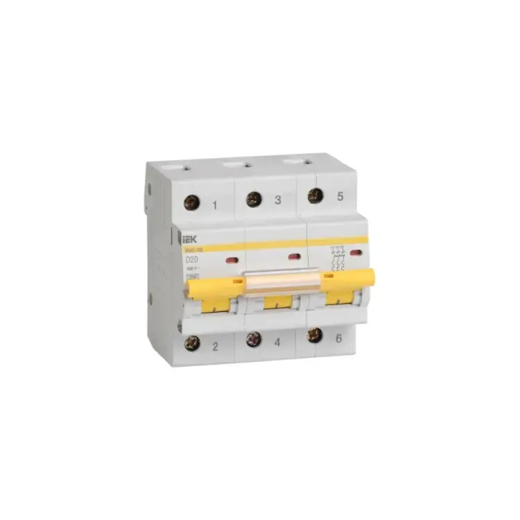 Автоматический выключатель IEK ВА47-100 MVA40-3-020-D