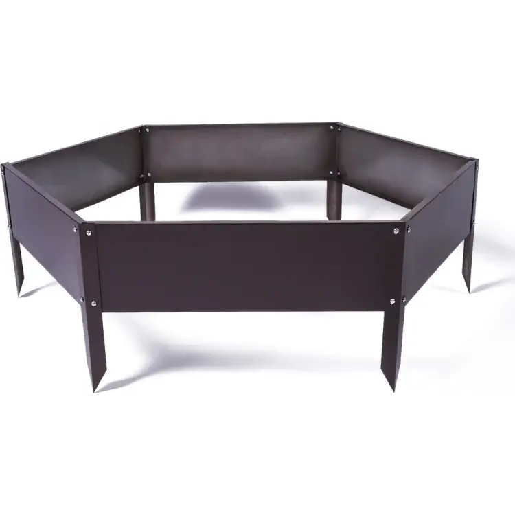 Оцинкованная клумба Greengo 4815057