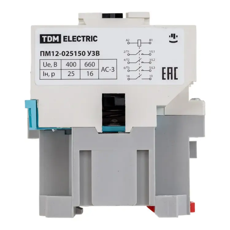 Электромагнитный пускатель TDM ELECTRIC ПМ12-025150 У3В SQ0714-0042