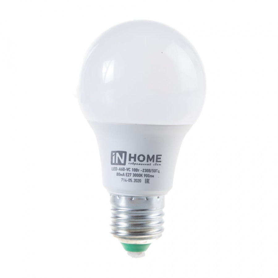 Светодиодная лампа IN HOME LED-A60-VC