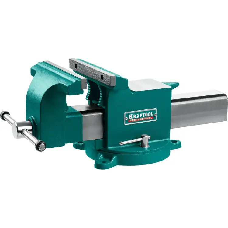 Стальные слесарные тиски KRAFTOOL Steel 32701-200 Стальные слесарные тиски KRAFTOOL Steel 32701-200
