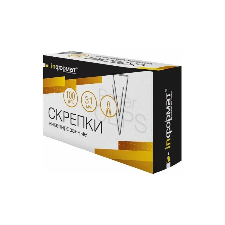 Треугольные скрепки INFORMAT SNT31-100K
