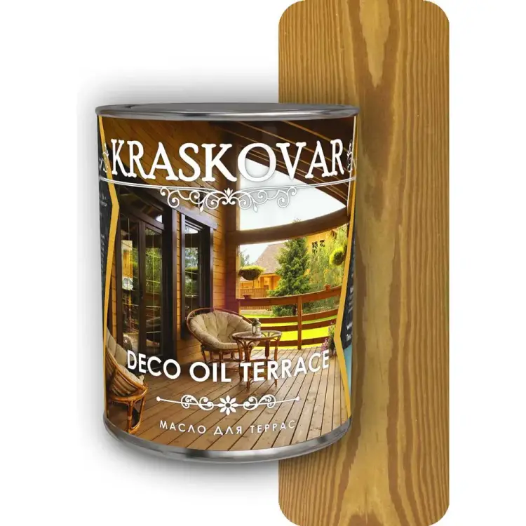 Масло для террас Kraskovar Deco Oil Terrace 1125