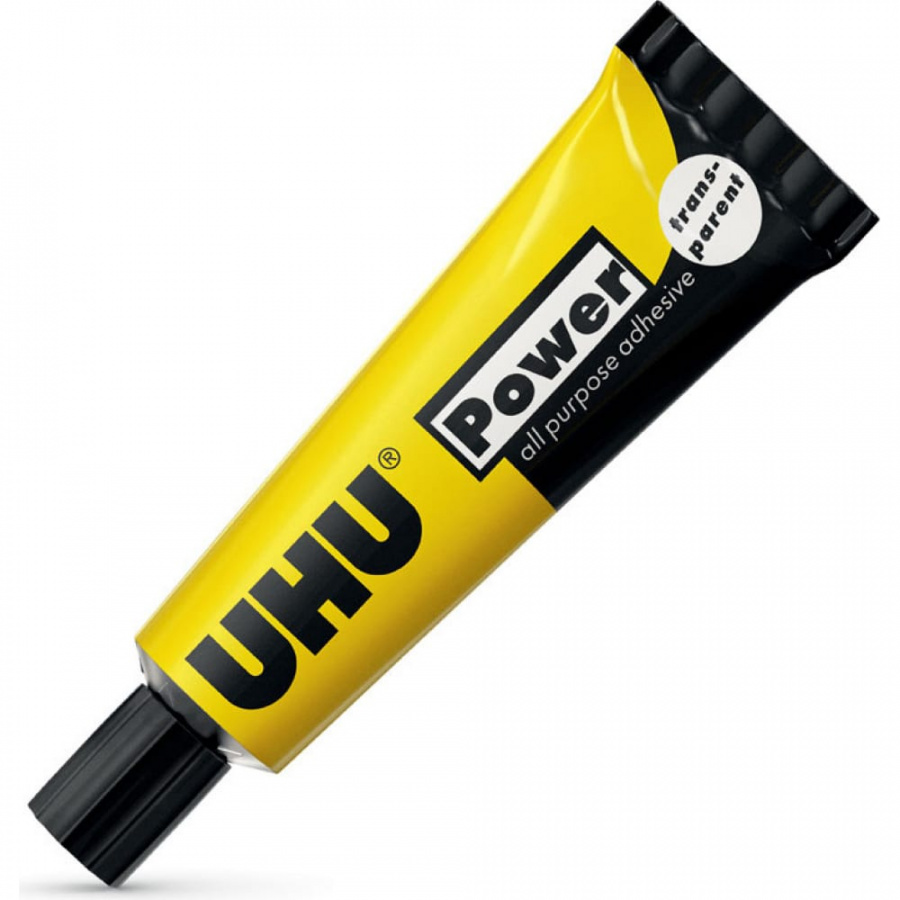 Универсальный контактный прозрачный клей UHU KRAFT POWER TRANSPARENT