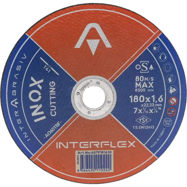 Отрезной круг Interflex INOX A060TBF 4079181610 Отрезной круг Interflex INOX A060TBF 4079181610