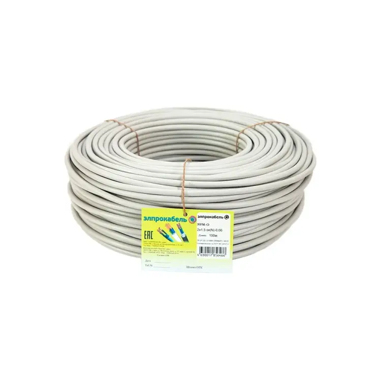 Твердый круглый кабель NYM-O ЭлПроКабель 4630017856466