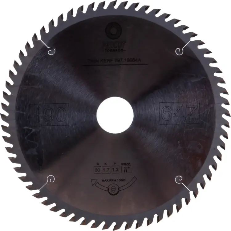 Ультратонкий пильный диск для продольного и поперечного реза PROCUT 797.1903064A