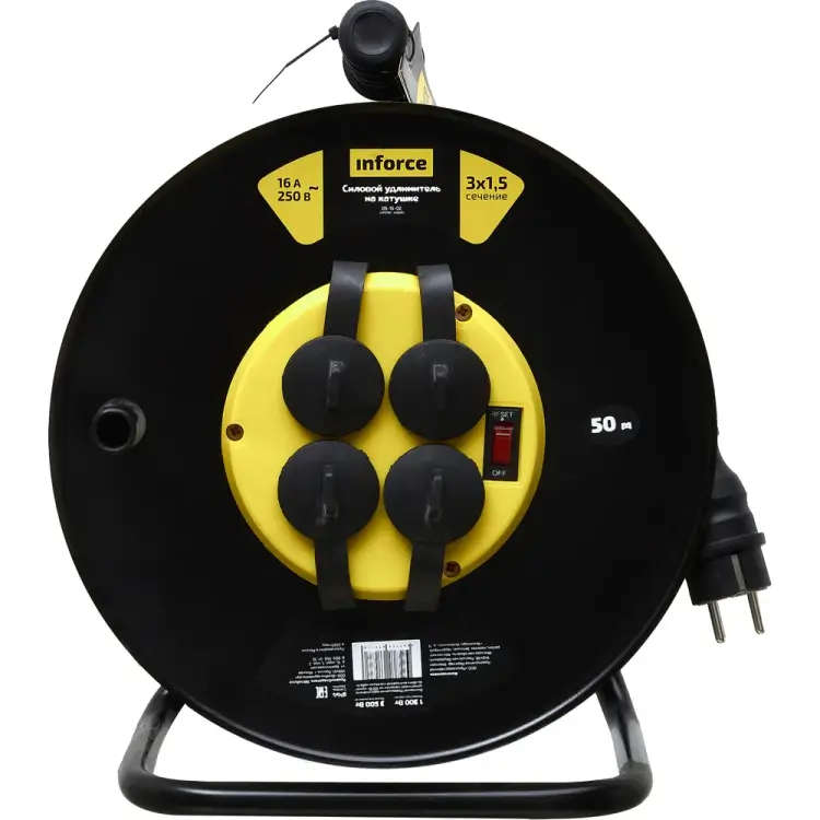 Силовой удлинитель Inforce 09-15-02