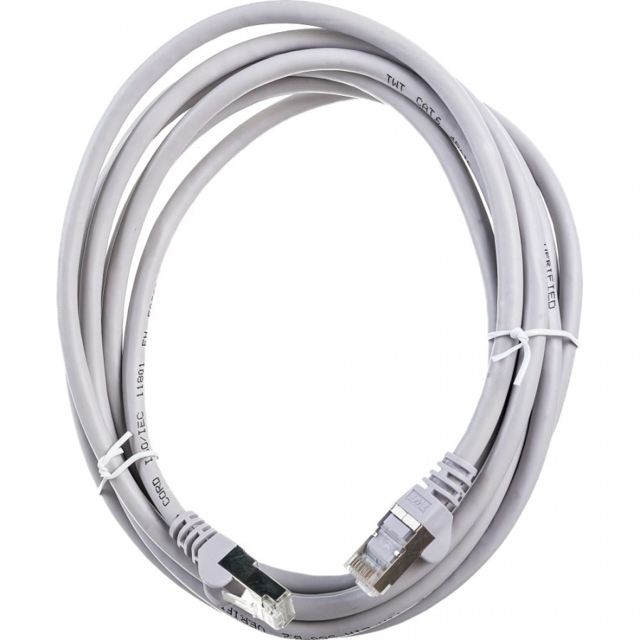 Патч-корд TWT 45-45-3.0/S6-GY