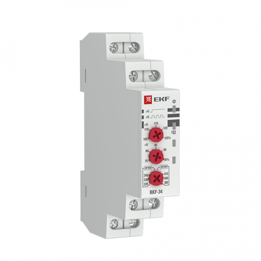 Реле контроля фаз EKF RKF-34 PROxima