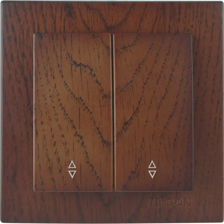 Проходной выключатель Nilson Touran wood 24271009