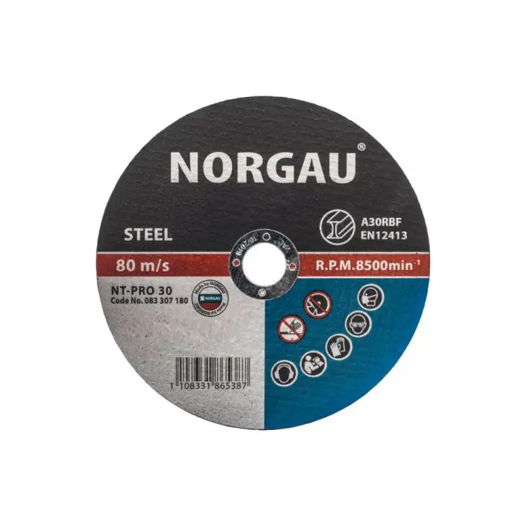 Отрезной диск по стали NORGAU NT-PRO 30 083307018 Отрезной диск по стали NORGAU NT-PRO 30 083307018