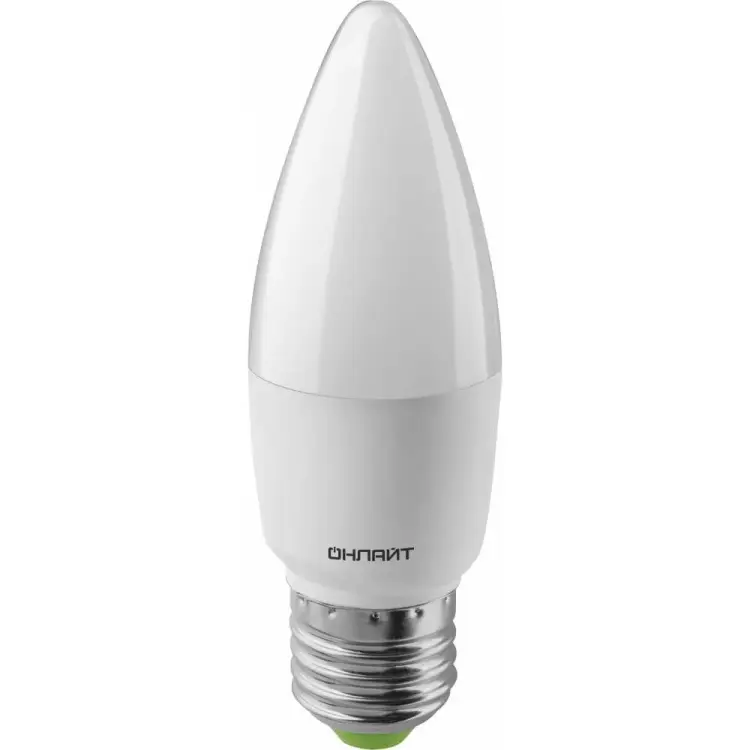 Лампа ОНЛАЙТ OLL-C37-10-230-2.7K-E27-FR 61959