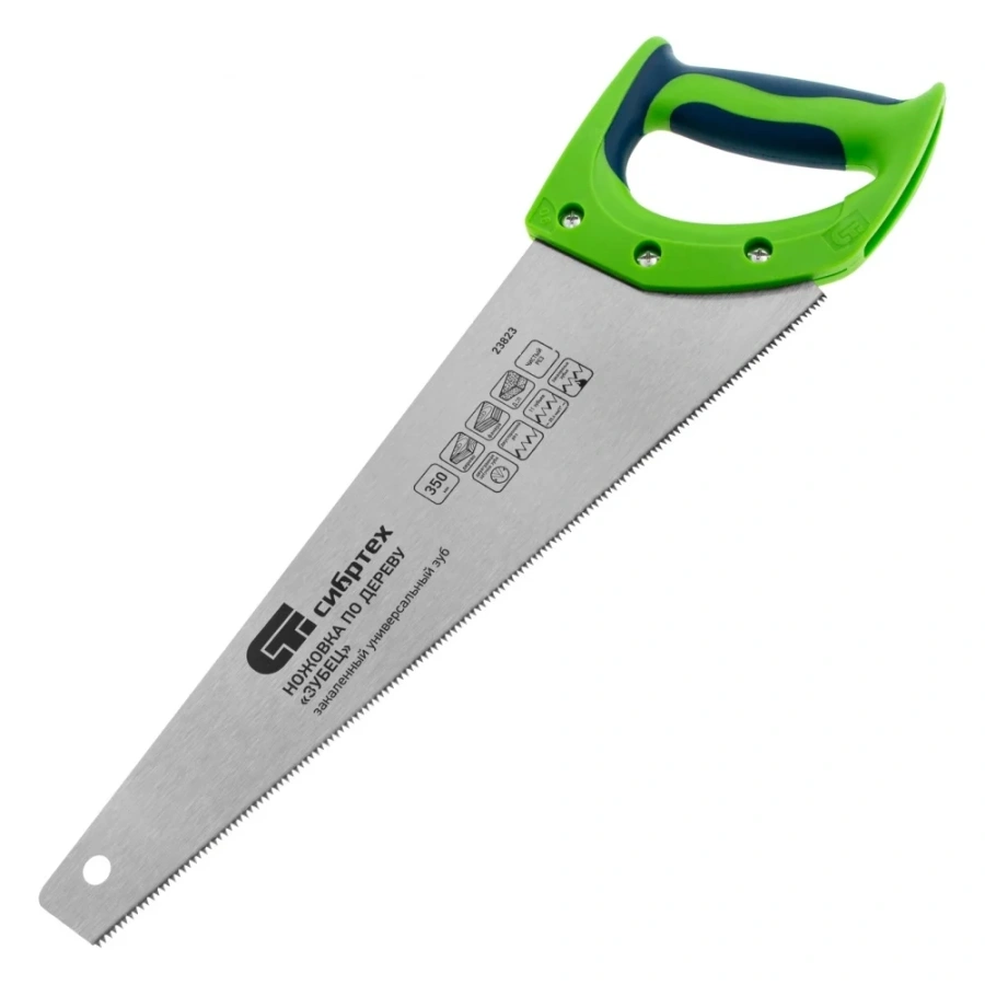 Ножовка по дереву СИБРТЕХ Зубец 23823