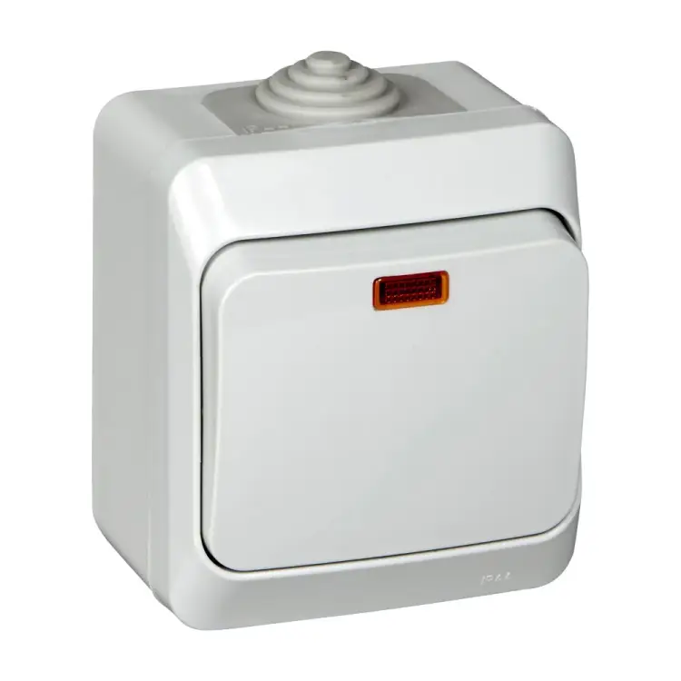 Наружный одноклавишный выключатель Systeme Electric Lexel Этюд BA10-045C