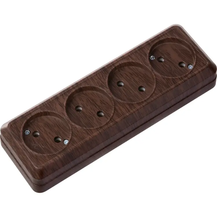 Четырехместная горизонтальная розетка TDM ELECTRIC Ладога SQ1801-0328