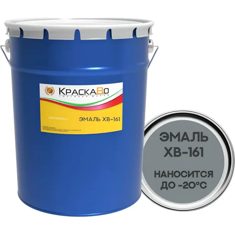 Эмаль Москвичка ХВ-161 СЕРАЯ 4620105772648 Эмаль Москвичка ХВ-161 СЕРАЯ 4620105772648