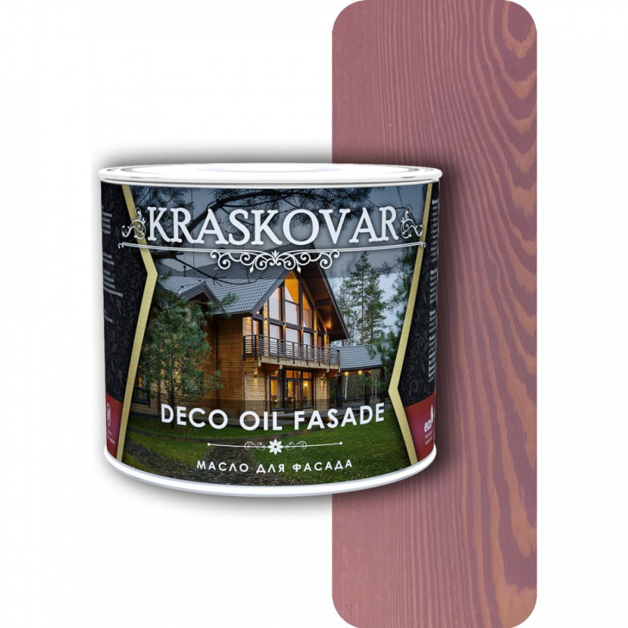 Масло для фасада Kraskovar Deco Oil Fasade