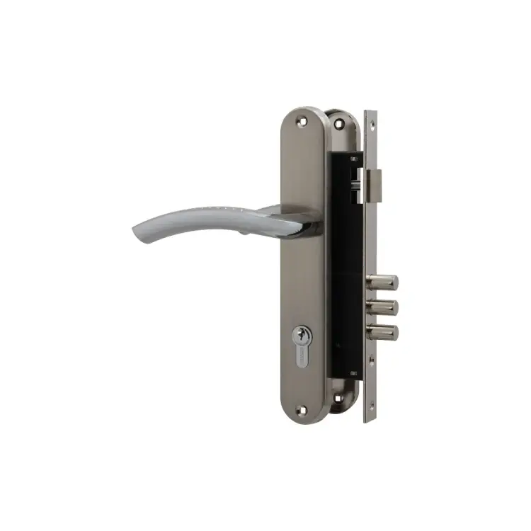 Цилиндровый врезной замок Fuaro SET F9013 SN/CP 27075