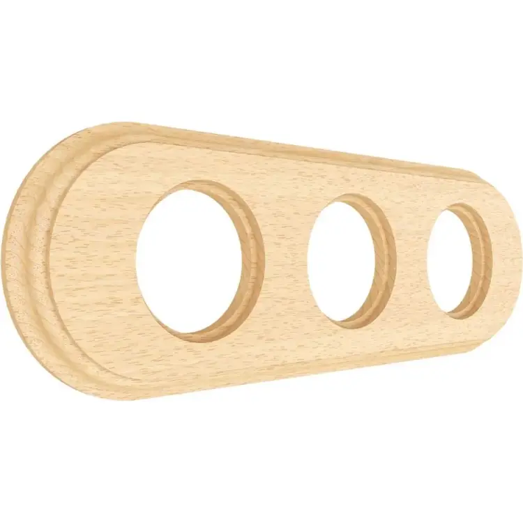 Деревянная трехместная рамка для скрытой установки Мезонинъ лахта сенатъ GE70843-00