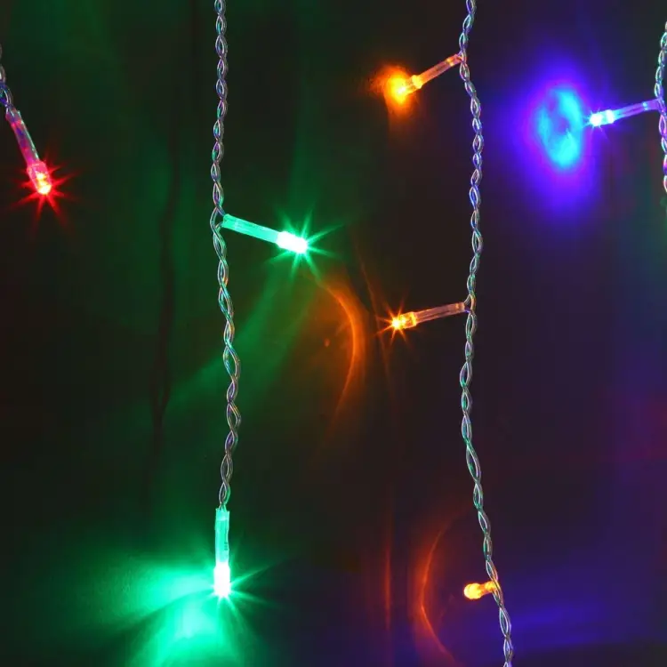 Новогодняя гирлянда Eurosvet Бахрома 100-001 a044085