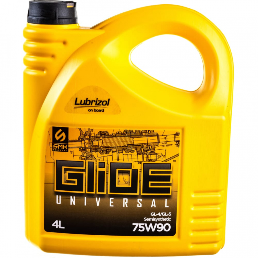Трансмиссионное масло SMK Glide Universal 75W-90 GL-5/GL-4