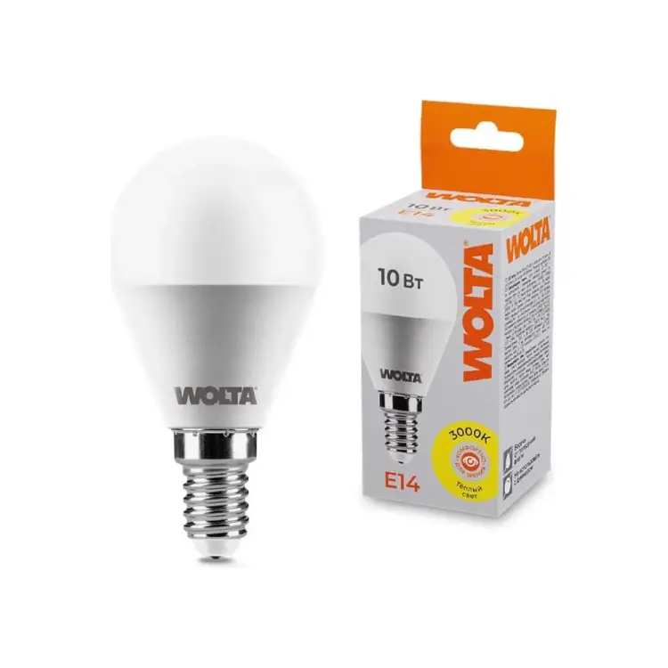 Лампа Wolta 25Y45GL10E14 25Y45GL10E14