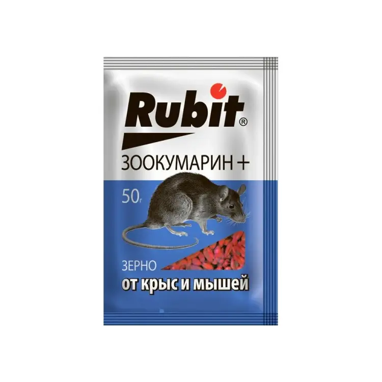 Зерна от грызунов RUBIT зоокумарин+ 24984
