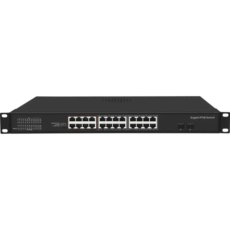 Неуправляемый коммутатор NIKOMAX GL-SW-G005-24P Неуправляемый коммутатор NIKOMAX GL-SW-G005-24P