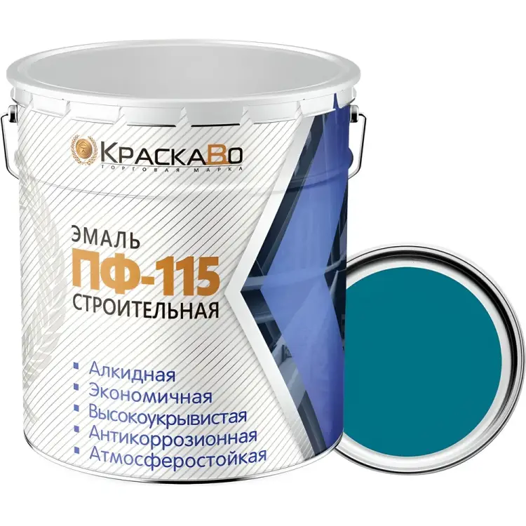 Строительная эмаль Москвичка ПФ-115 4620105771733 Строительная эмаль Москвичка ПФ-115 4620105771733