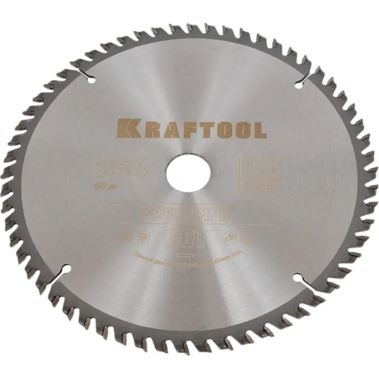 Пильный диск по дереву KRAFTOOL Precission 36952-254-30 Пильный диск по дереву KRAFTOOL Precission 36952-254-30